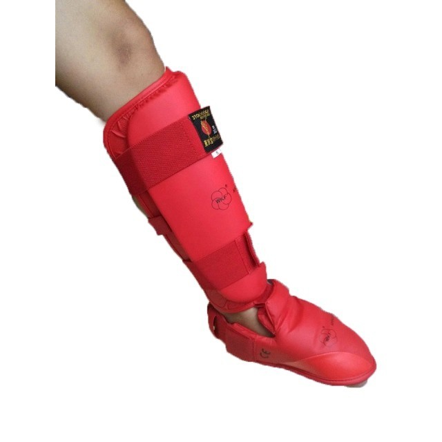 Tokyodo International Karate Shin Guard Leg Foot Taekwondo Protect WKF