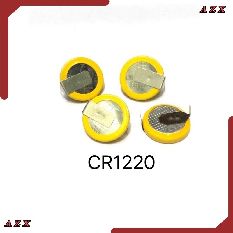 แบตเตอรี่   CR1220   (3V).  แบบขาลงปริ้น มีสต๊อกที่ไทย มีของพร้อมส่ง สินค้าสามารถออกบิลได้ พร้อมส่งมือ1 กทม ไทย