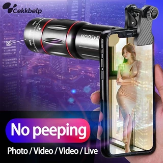 Inram Apexel 18X เลนส์ซูม Universal Apexel เลนส์ 18x25 ซูม HD เลนส์โทรศัพท์มือถือสําหรับโทรศัพท์มือถือ Universal 18X 28X