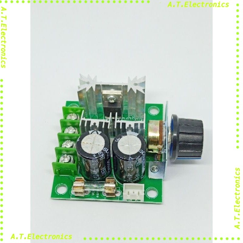 ￼Speed Control PWM Motor 12-40VDC 10A บอร์ดควบคุมความเร็วมอเตอร์กระแสตรง 12-40V 10A