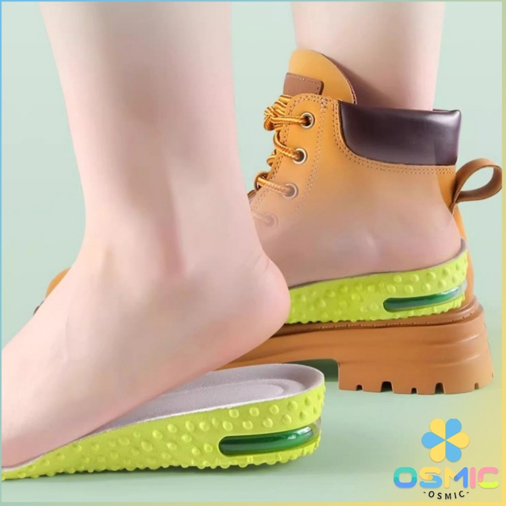 MIC แผ่นเสริมส้นรองเท้า ระบายอากาศ เพิ่มส่วนสูง 1.5cm 2.5cm 3.5cm Heightened insole