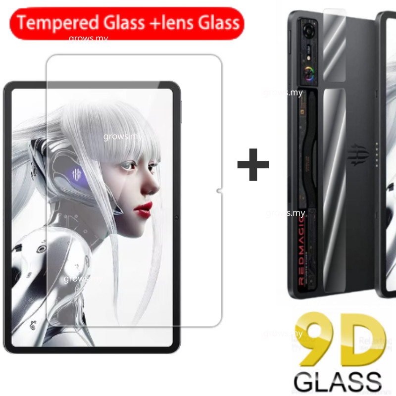 เลนส์ป้องกันฟิล์มสําหรับ Nubia Red Magic Gaming Pad Pro 10.9" 2024 กระจกนิรภัยป้องกันหน้าจอสําหรับ Red Magic Nova 9H Clear ฟิล์มป้องกัน