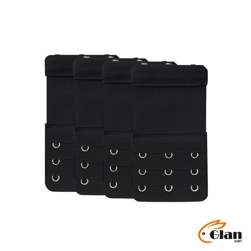 Glanxuan ตะขอปรับขยายเสื้อชั้นใน(รุ่นมียางยืด) ยืดได้ ตะขอขยายเสื้อใน Elastic Bra Extender - รูปที่ 7