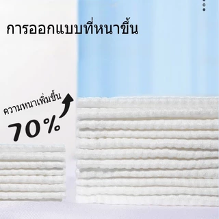 ผ้าเช็ดหน้าแบบใช้แล้วทิ้ง 100ชิ้น ทิชชู่เช็ดหน้า ผ้าฝ้าย ผ้าเช็ดหน้า เช็ดเครื่องสำอางค์ แผ่นใหญ่ หนา
