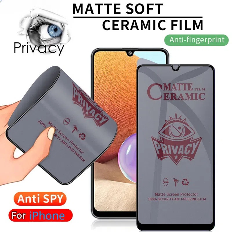 Matte Anti Spy เซรามิคฟิล์มกระจกนิรภัย Samsung A15 A05 A05S A11 A31 A51 A71 A01 A10 A30 A50 A70 A10S A20S A21S A55 A12 A22 A32 A52 A33 A14 A32 A52 A23 A52 A53 A23 A52 A52 A23 A52 A53 A23 A52 A14 A53 A23 A52 A32 A52 A23 A52 A53 A