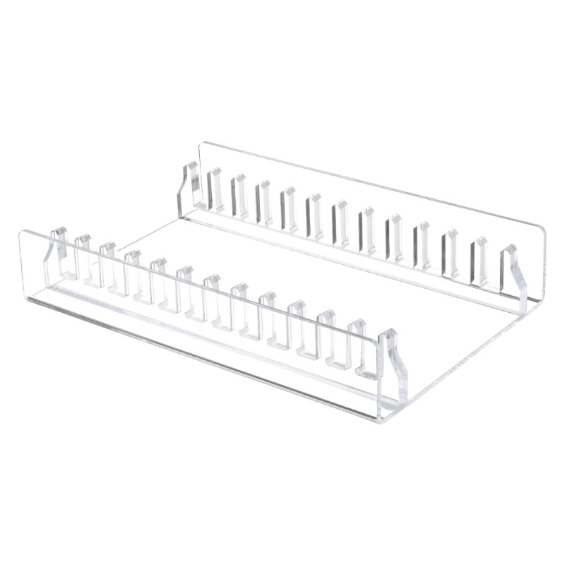 XY อะคริลิคใส CDs Holder Cascading CDs Storage Rack DVDs CDs Display Rack ไวนิล