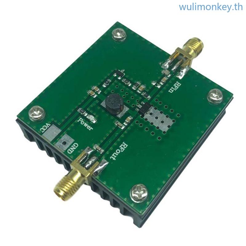 Wu 433MHz 5W RF เพาเวอร์แอมป์อินพุต 0 1W สําหรับ 380-450MHz รีโมทคอนโทรล Walkie Transmitter