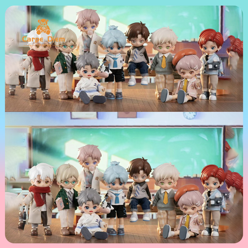 Simontoys Paterson ชายเพื่อนร่วมชั้น Series 12 คะแนน Bjd Action Figure กล่องตาบอดรูปเดสก์ท็อปตกแต่งของขวัญวันเกิด