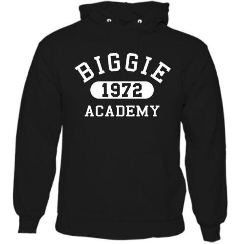 Biggie Academy 1972 เสื้อฮู้ดบุรุษ Smalls The Notorous Big Legend Rapper