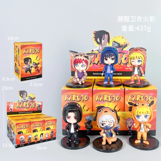 💥จัดส่งจากประเทศไทย💥6 ชิ้น/เซ็ต NARUTO คอสเพลย์ Itachi Sasuke Kakash Action รูปอะนิเมะ COD สต็อกตุ๊กตาของเล่นสําหรับเด็กของขวัญคอลเลกชันเครื่องประดับรถตกแต่งบ้านเค้กตกแต่ง Gacha Orochimar