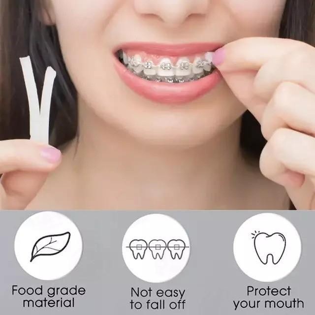 【ซื้อ 1 เทค 1】ขี้ผึ้ง กลิ่นผลไม้ คุณภาพสูง สําหรับจัดฟัน ป้องกันสิงคโปร์ 10 ชิ้น