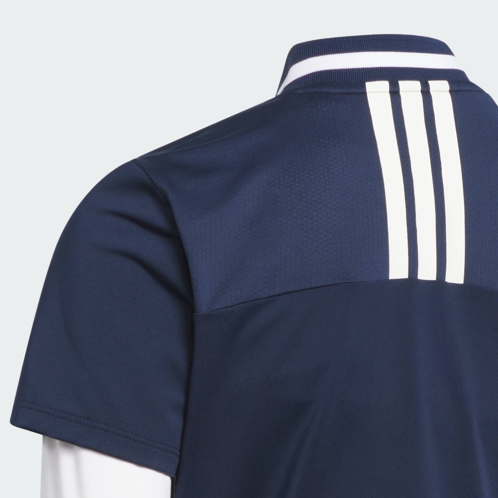 adidas กอล์ฟ เสื้อโปโลทรีอินวัน Performance AEROREADY สำหรับเด็ก เด็ก สีน้ำเงิน JP4035 - รูปที่ 6