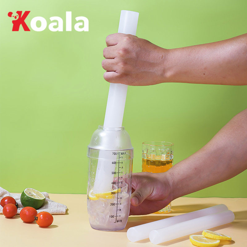 KOALA Lemon Stick Shaker หม้อถ้วย pp ไอติมบดกดน้ําผลไม้ Pounding Juice Stick นมชา Shop Hand-Made Lemon ชาเครื่องมือ