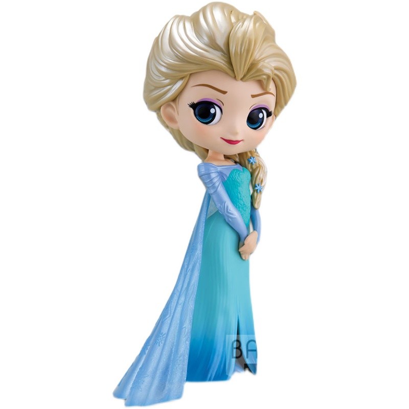[ระดับไฮเอนด์] Qposket Disney Princess Frozen Elsa Shiny Style Figure Scenery