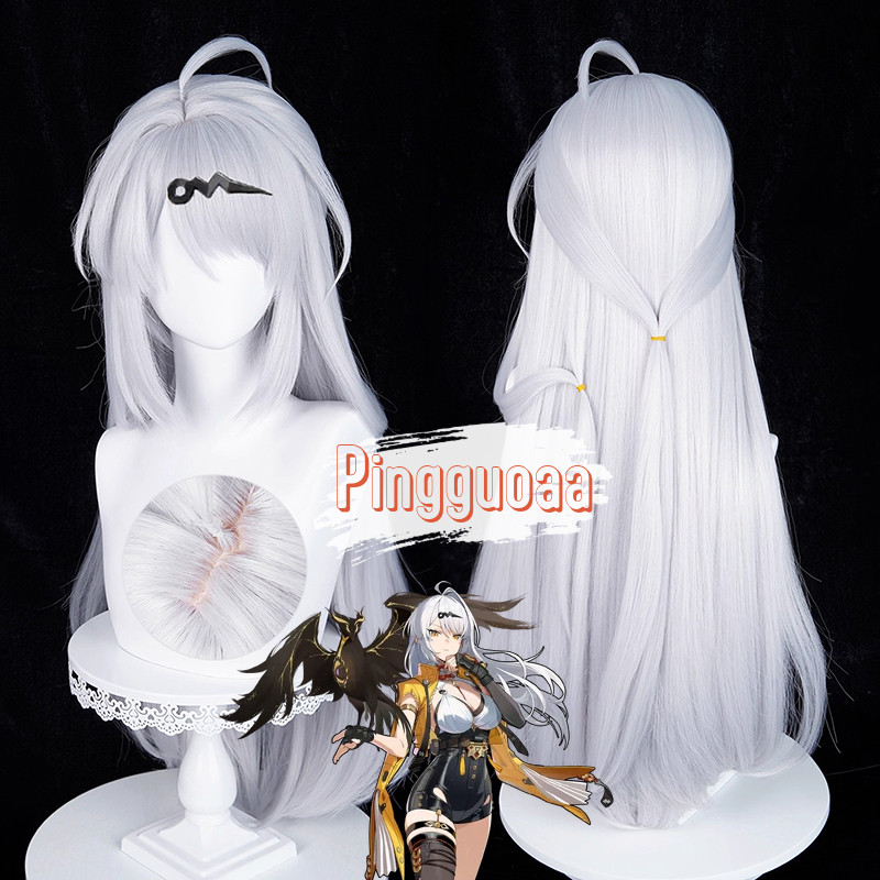 【Manmei】Zenless Zone Zero Yixuan Cosplay Wig 80cm Long Heat-Resistant Synthetic Hair