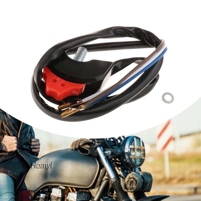 [Homyl] Hi Low Dimmer Switch อุปกรณ์มอเตอร์ไซค์ 35250-126-701 Maintenance Easy