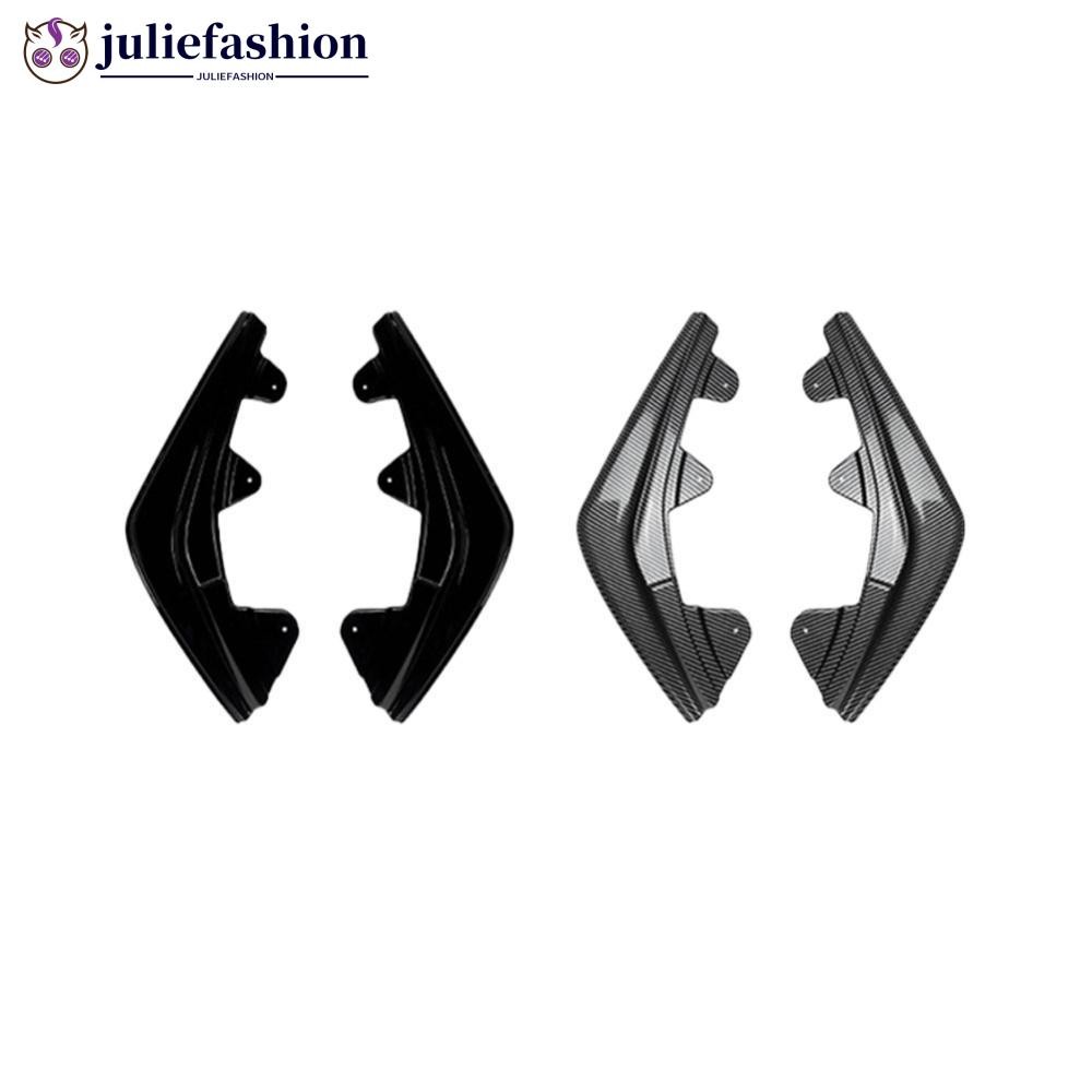 JULIEFASHION 2 ชิ้นรถด้านหลังกันชนด้านข้าง Splitters ด้านข้าง Diffuser ไอเสีย Trim สําหรับ BMW F20 1
