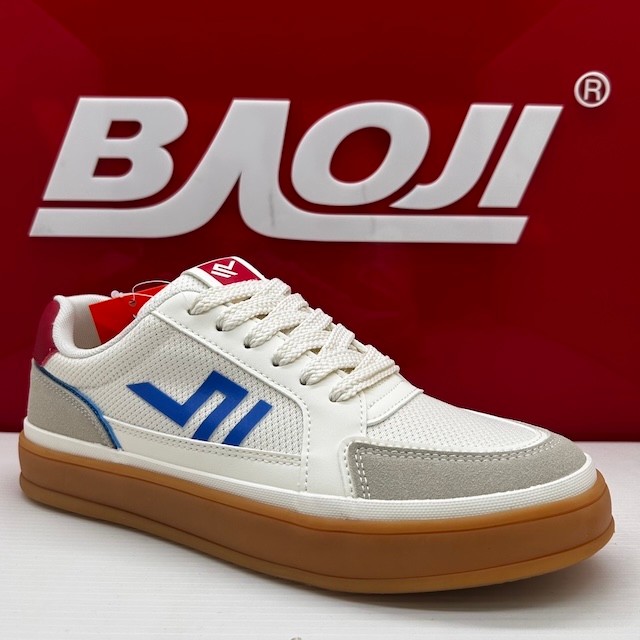 [New 07/2025] BAOJI บาโอจิ รองเท้าผ้าใบผู้ชาย brm1008 - รูปที่ 3