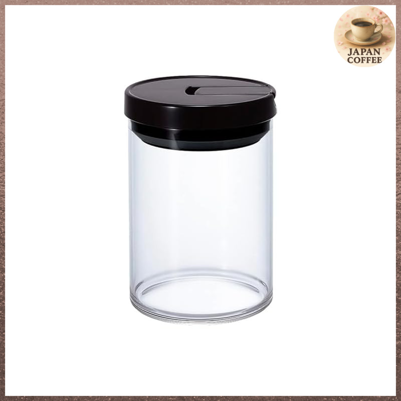 HARIO Coffee Canister M Black MCNR-200-B