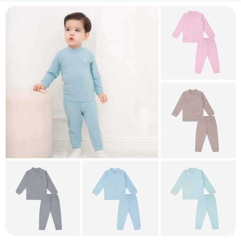 BU Baby (1Y-4Y) ชุดคอเต่าแขนยาว Molist BMD110903 บีเอ็มดี110904 - เบย์ เด็กผู้ชาย - เด็กผู้หญิง - ชุ