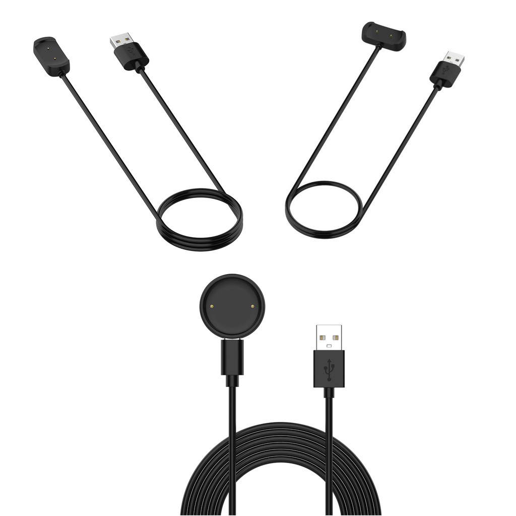 สาย USB ปลั๊กชาร์จสําหรับ Huami Amazfit Bip 3 5 2 GTS 2 3 4 mini GTR 2 3 4 pro T-Rex /Active 2 /pace