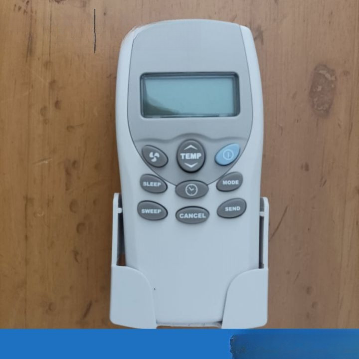รีโมทคอนโทรลสําหรับ Koppel รุ่น: KFM-36E0A รีโมทคอนโทรลสีขาวเครื่องปรับอากาศรีโมทคอนโทรลขนาดและน้ําหนัก