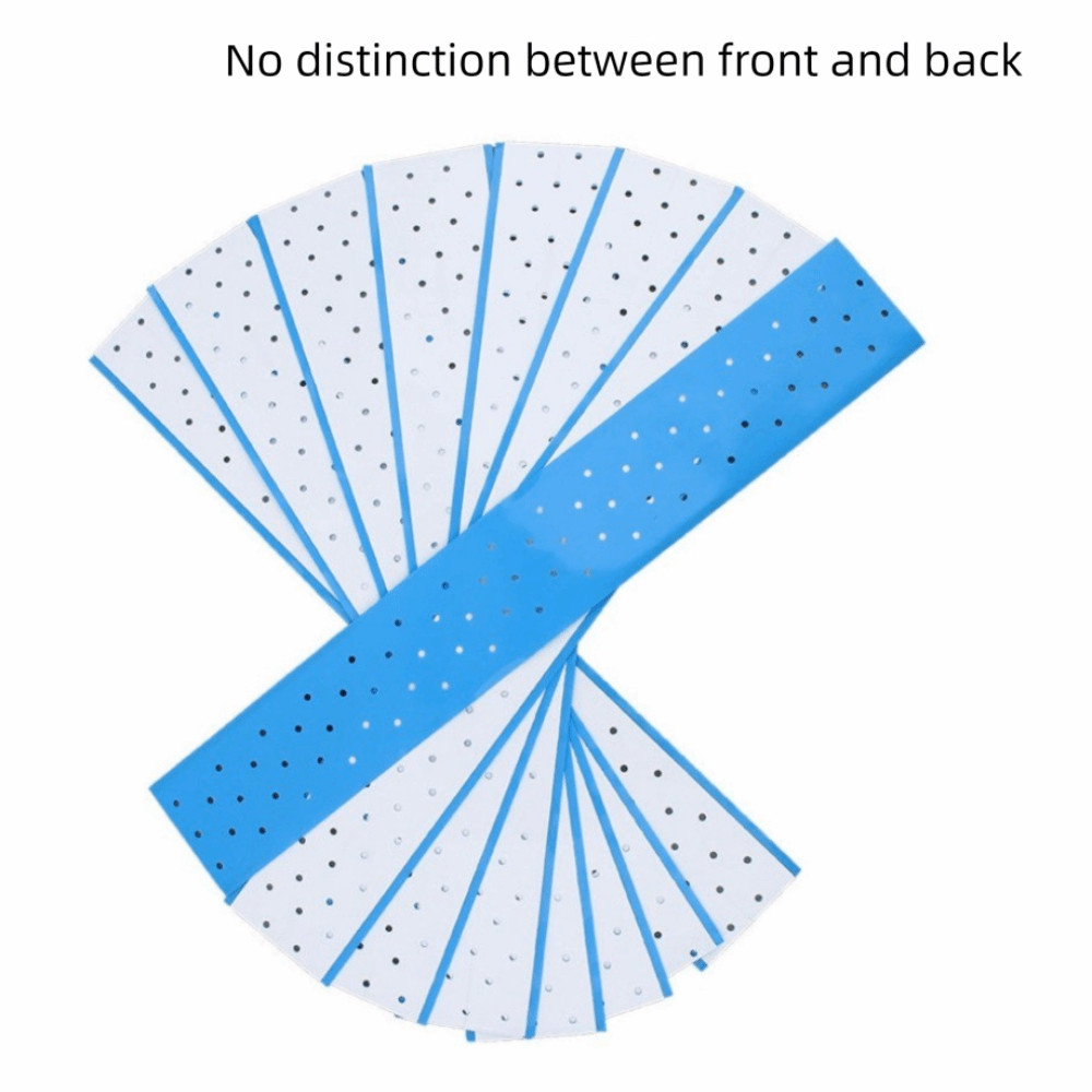SWIFTSAVER 10 ชิ้น Ultra Hold กาว, No-shine สองด้านลูกไม้วิกผมเทป,เปลี่ยน Breathable Blue กันน้ําวิกผมเทปกาว Salon - รูปที่ 2