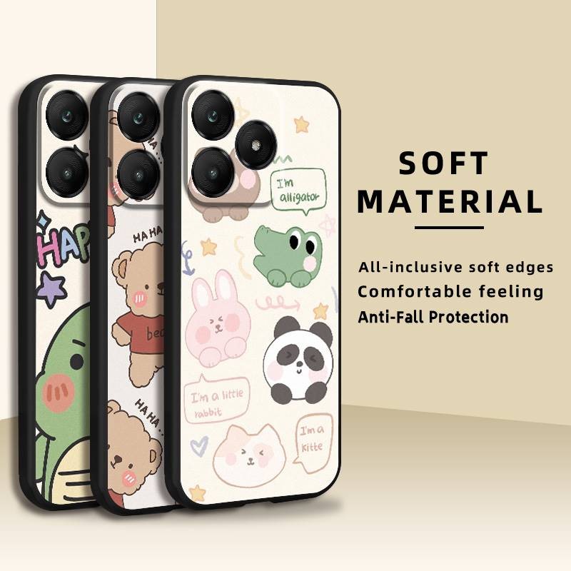 เคสโทรศัพท์การ์ตูนน่ารักสําหรับ Wiko T20 Anti-knock กันกระแทกนุ่มกรณีทนทาน Dirt-proof Anti-ฝุ่นซิลิโคนแฟชั่นการออกแบบป้องกันกันน้ําเต็มห่อ TPU ฝาหลัง
