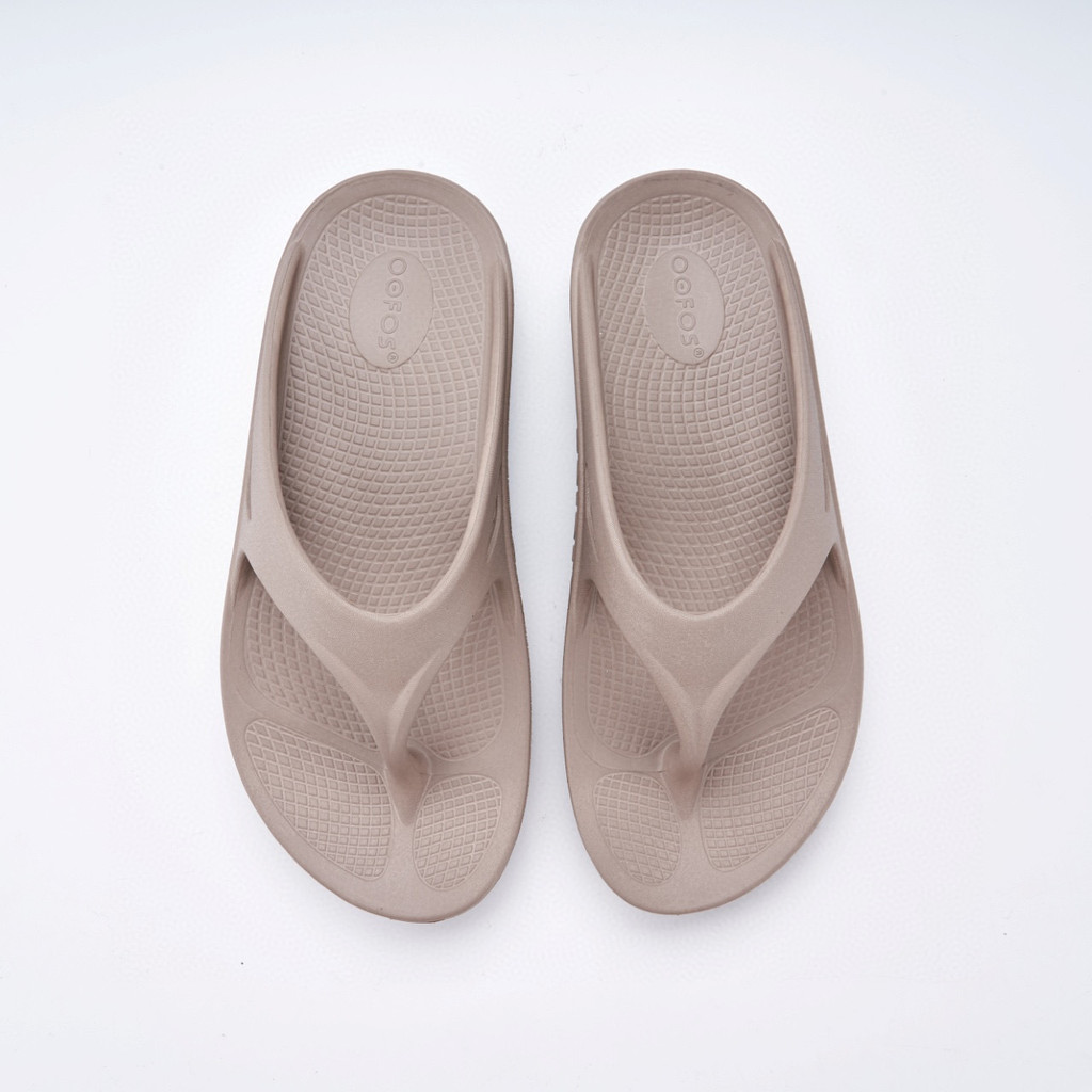 เกาหลี 2025ofos-Sports ผู้ชายผู้หญิงรองเท้าแตะหนาSoled Flip-Flops รองเท้าแตะลําลอง