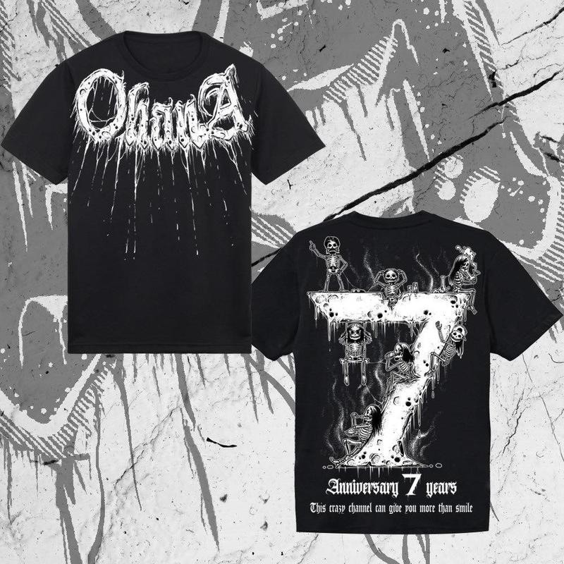 Unisex new fashion cotton tshirt from Thailand Ohana shop T shirt