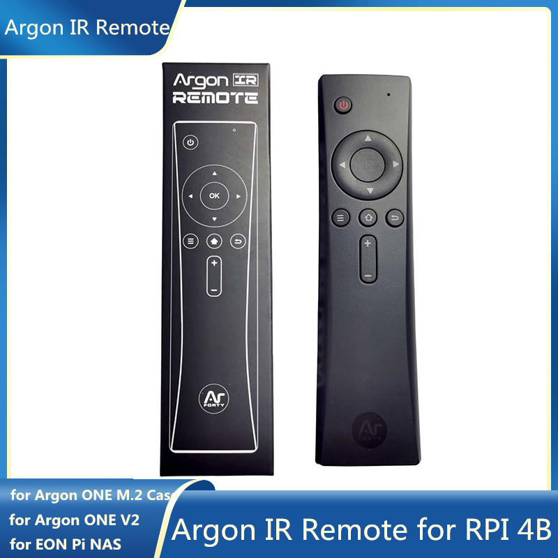 Argon IR Remote for Argon ONE V2 / Argon ONE M.2 Cas EON Pi NAS LibreElec OS for Kodi Raspberry Pi O