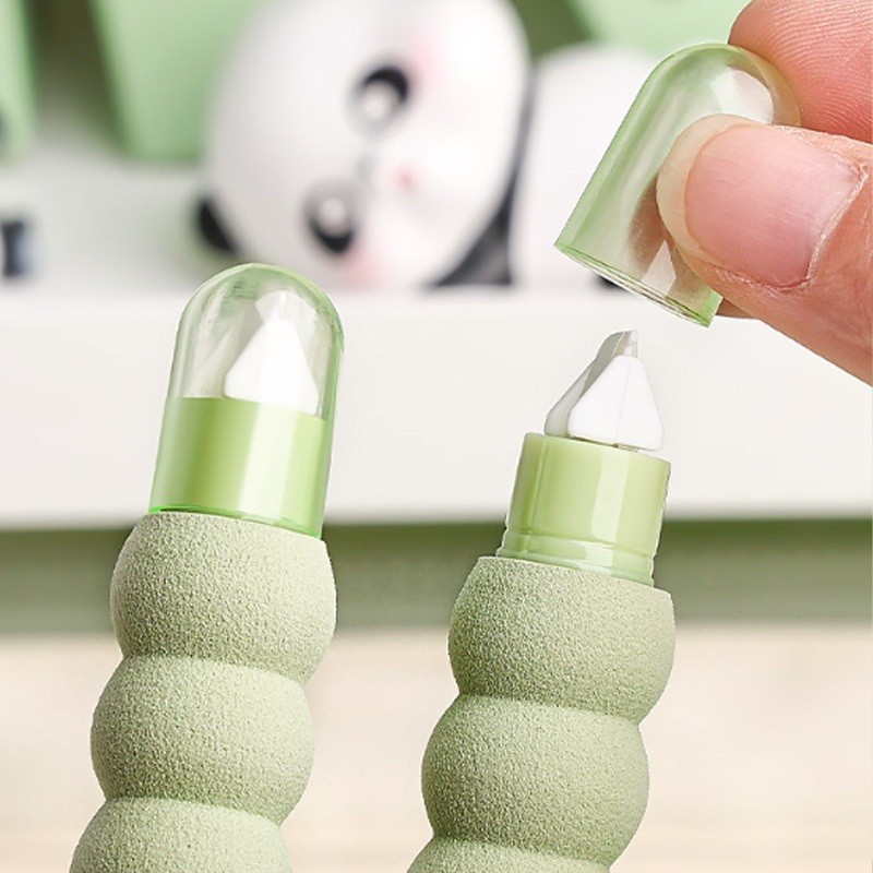 🔥ส่งจากกรุงเทพฯ🔥เทปแก้ไขสำนักงานนักเรียน เทปจับนุ่ม สติ๊กเกอร์เลื่อมน้ำเขย่าสวยงาม พกพาสะดวก 3 แพ็ค - รูปที่ 6