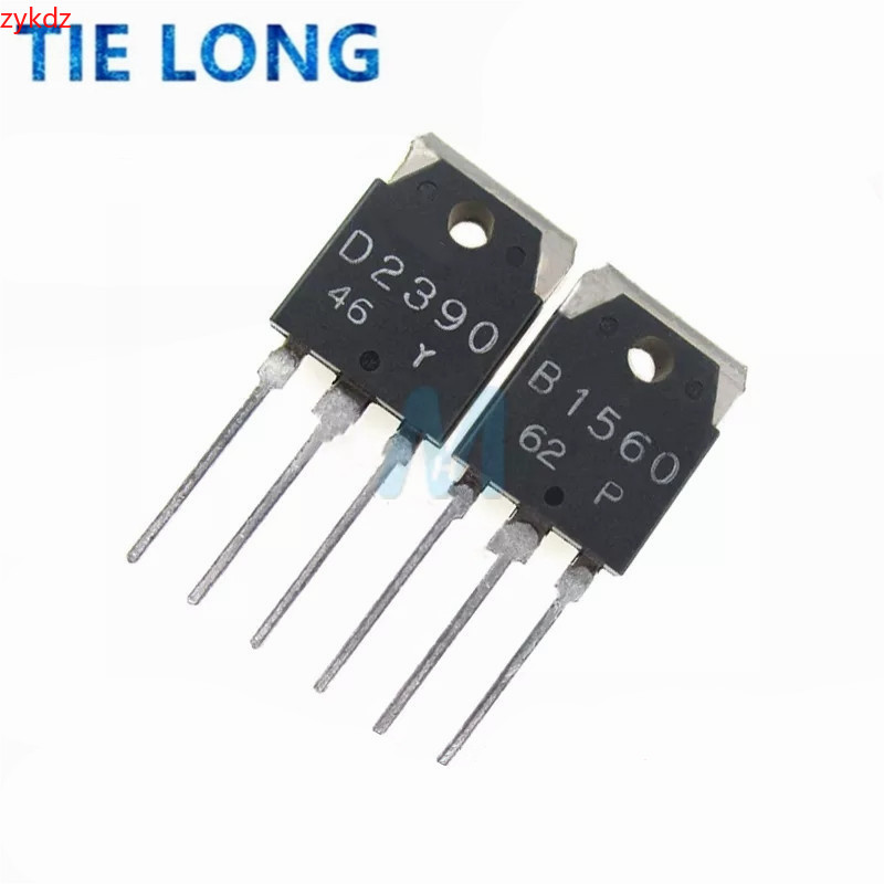 5 ชิ้น/ล็อต B1560 D2390 TO-3P 2SB1560 2SD2390 10V 150A เดิมแท้