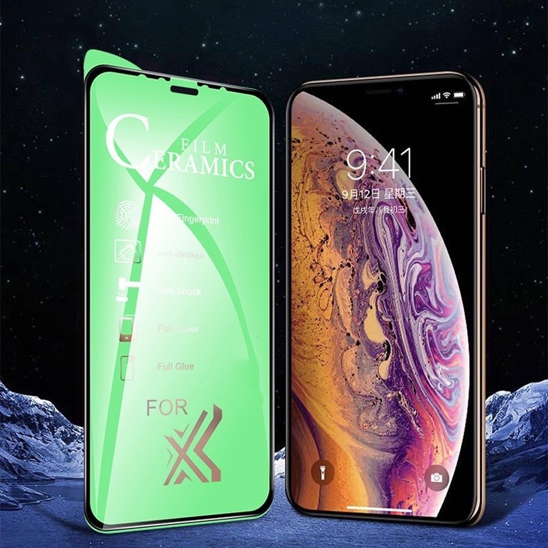 ฟิล์มเต็มจอใส CERAMIC สำหรับiPhone - i6 i6S i7 i8 i6Plus i7Plus i8Plus