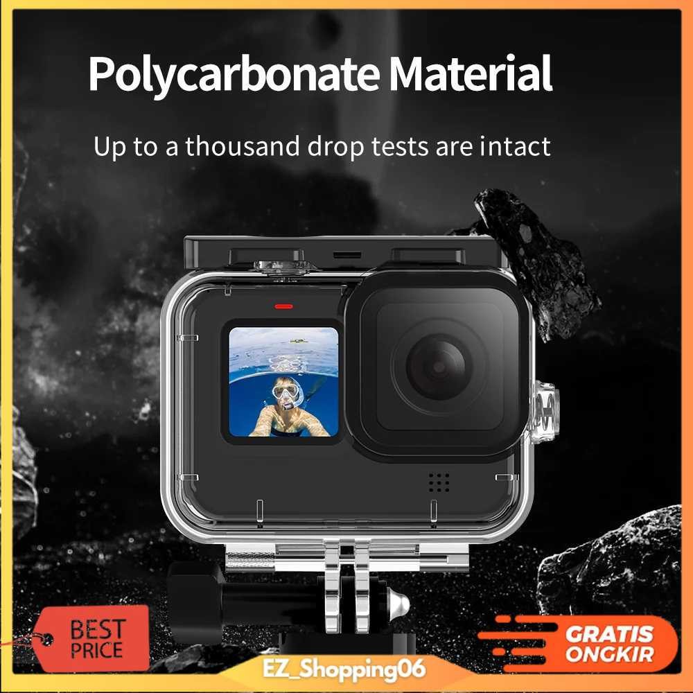 TELESIN เคสกันน้ําใต้น้ํา 45M สําหรับ GoPro Hero 12/11/10/9 - GP-WTP-901