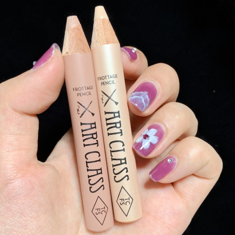 Too Cool For School Artclass Frottage Pencil