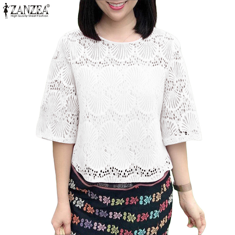 เสื้อเบลาส์แขนกุดสไตล์เกาหลีสำหรับผู้หญิง