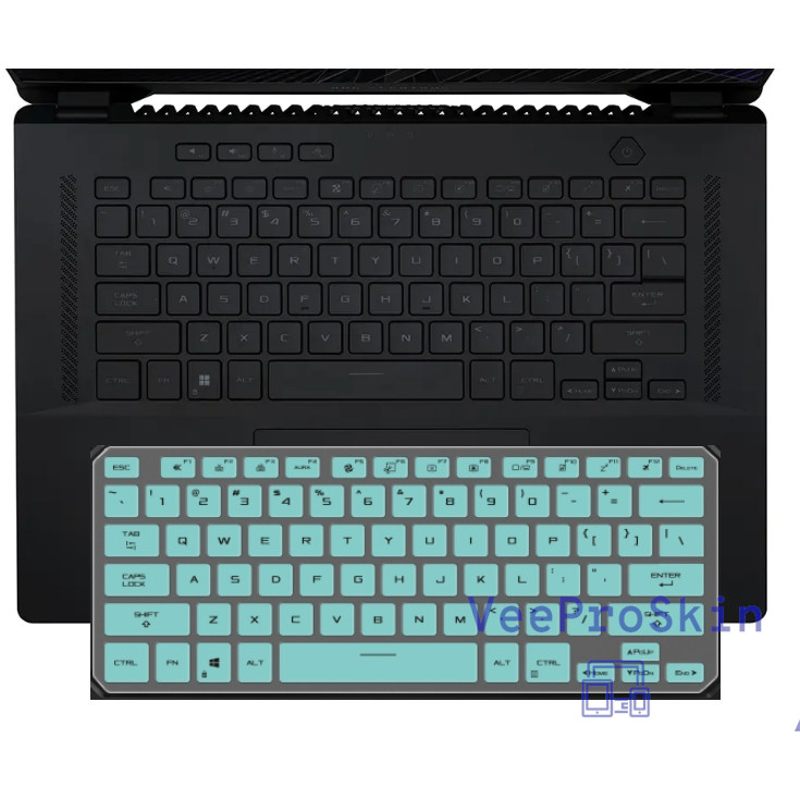 สําหรับ ASUS ROG Zephyrus M16 (2023) GU604VI GU604VY GU604VZ GU604V 16 นิ้วซิลิโคนแล็ปท็อปแป้นพิมพ์ 