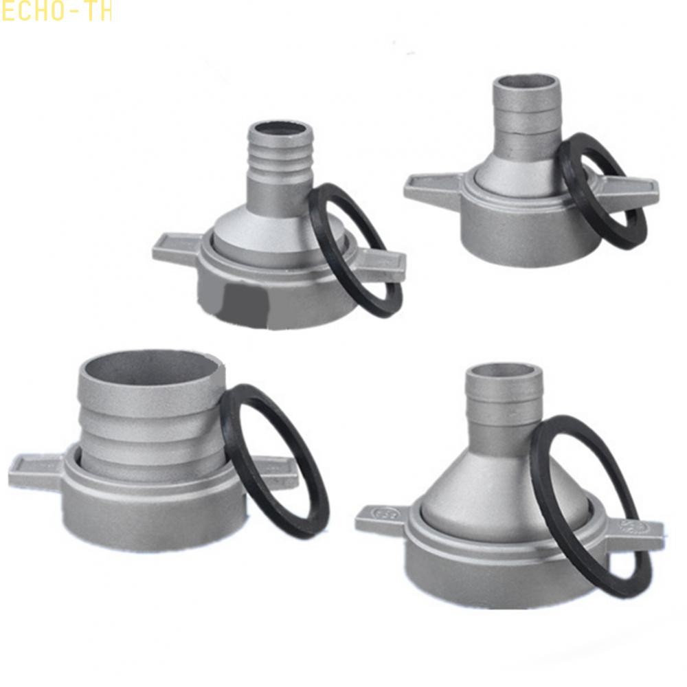 【ECHO】Water Pump Aluminum Pipe Connector With Rubber Gasket Water Pump Connecting Pipe【Echo-baby】