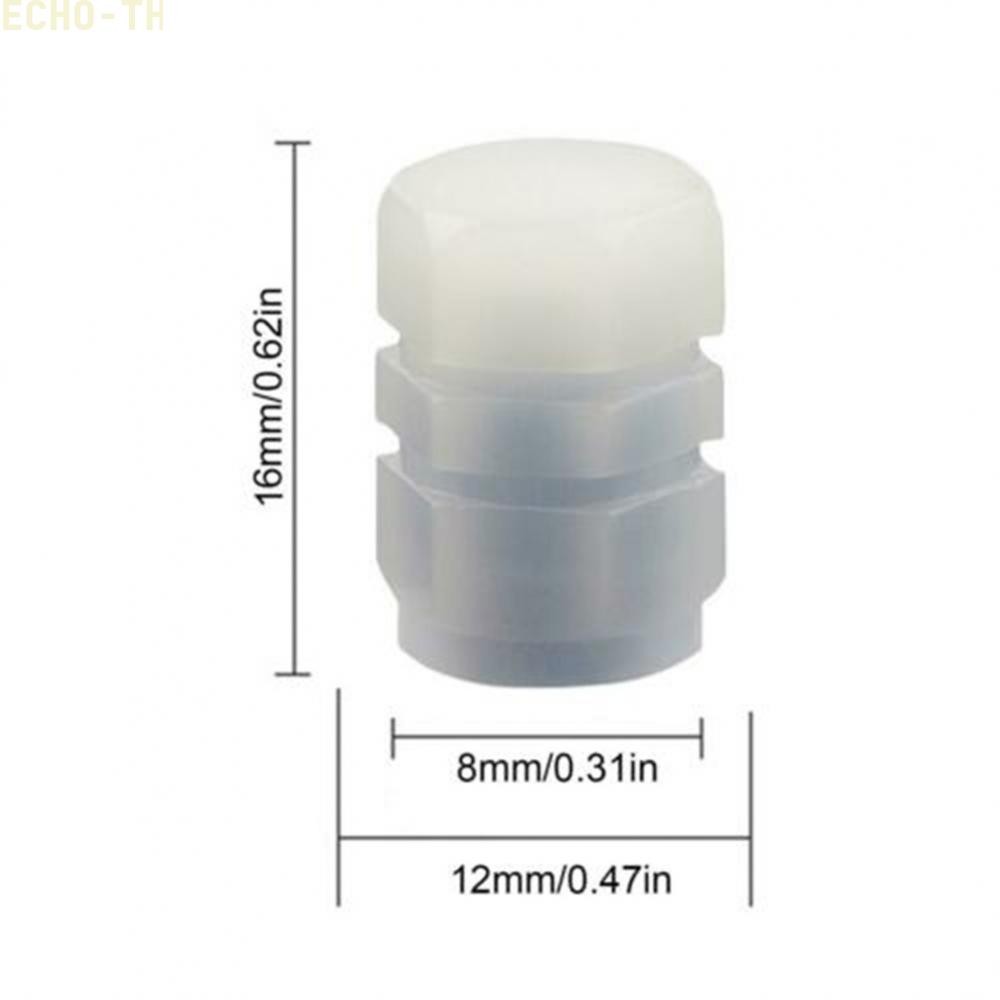 【ECHO】Luminous Valve 0.62*0.47*0.47in Tires Accessories Valve Stems 100% Brand New【Echo-baby】