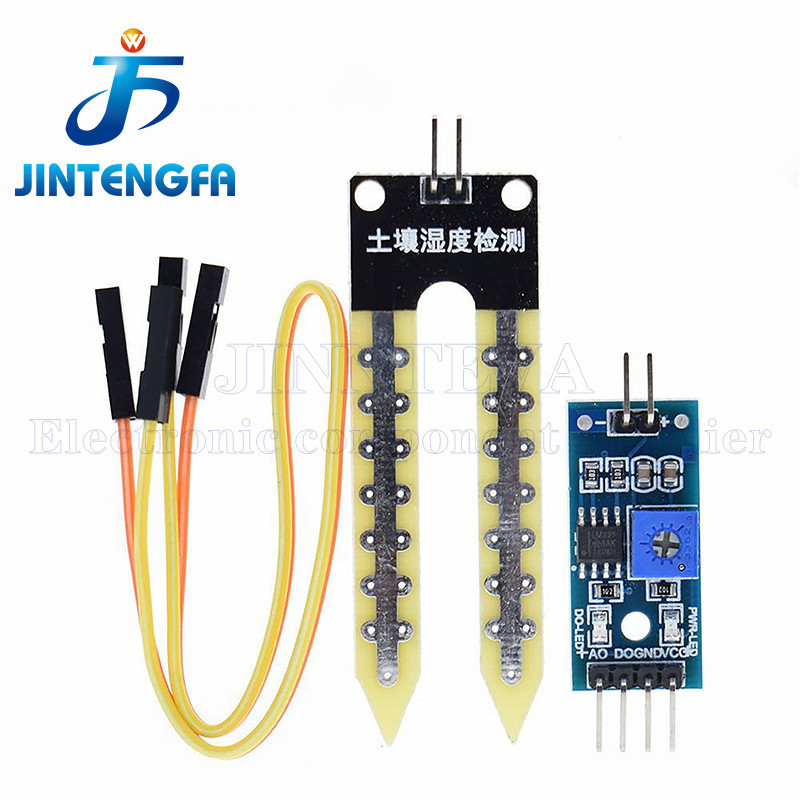 ความชื้นดินโมดูลตรวจจับอัจฉริยะอิเล็กทรอนิกส์ดิน DIY Sensor สําหรับ Arduino Moisture โมดูลหุ่นยนต์เห