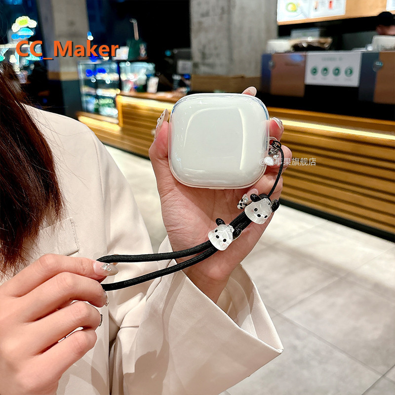 Suitable for Soundcore Liberty 5 Case Clear Soft Case for Anker Soundcore Liberty 5ANC Shockproof Sh