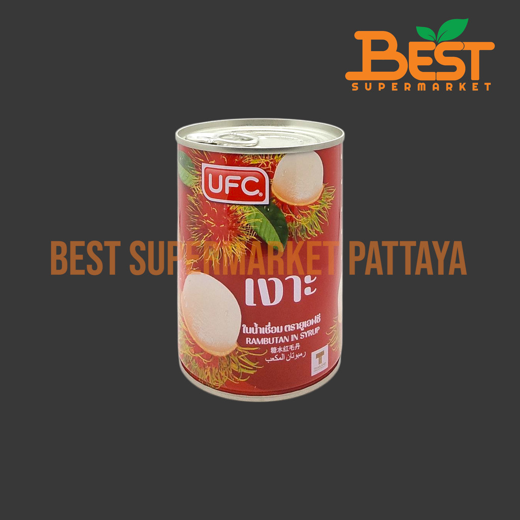 ยูเอฟซี เงาะในน้ำเชื่อม 565 กรัม. UFC. Rambutan in Syrup 565 g.