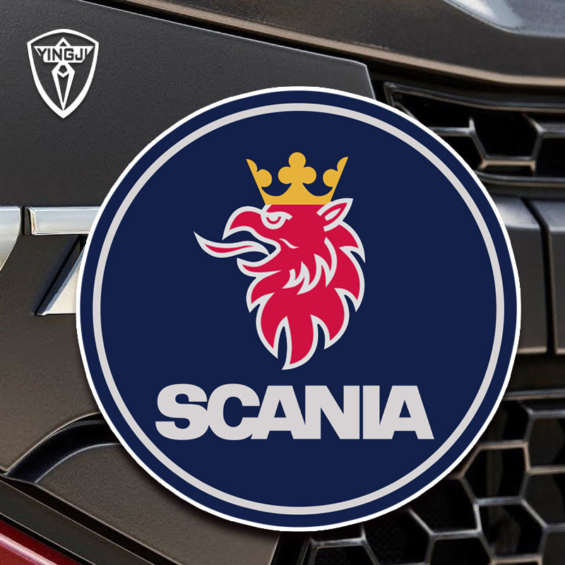 Scania logo stickers, R560, G450 truck decorative stickers, Scania reflective waterproof stickers, t