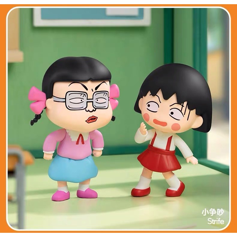 [คลังสินค้าพร้อม] Cherry Maruko Assembled Time Series Figure Mystery Box Fashion Toy Gift - รูปที่ 7