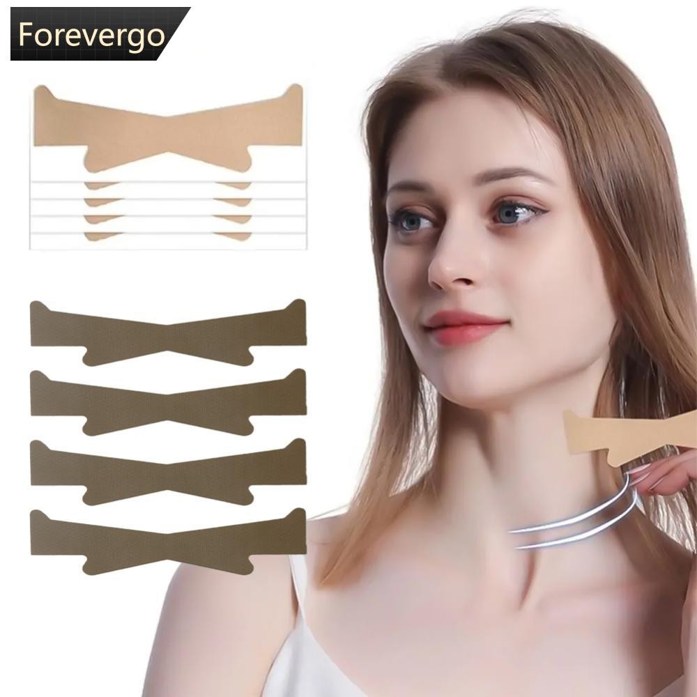 FVG คอแถบ Patch โปร่งใส Skin Tone ไม่เชื่อว่า Lifting Patch คอแถบ Patch ฟิล์มคอ Patch สายรัดยึดไม่เข