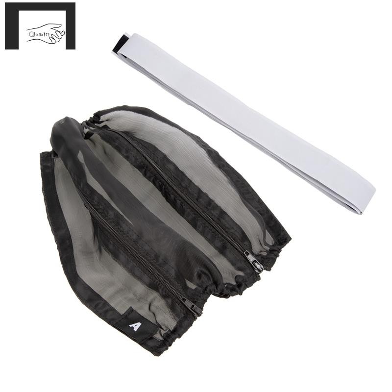 [qianaizi]Zipper-Type Nylon Mesh Cover Chassis Dust Water Proof Net Cover Protection for TT-01 TT-02