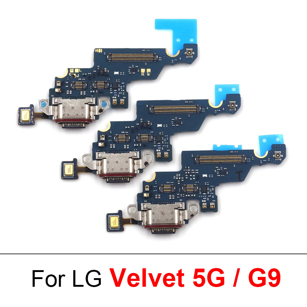 1X USB ชาร์จพอร์ตชาร์จ Dock Connector สําหรับ LG กํามะหยี่ 5G G9 LM-G900 G900N G900EM G900VM G900TM 
