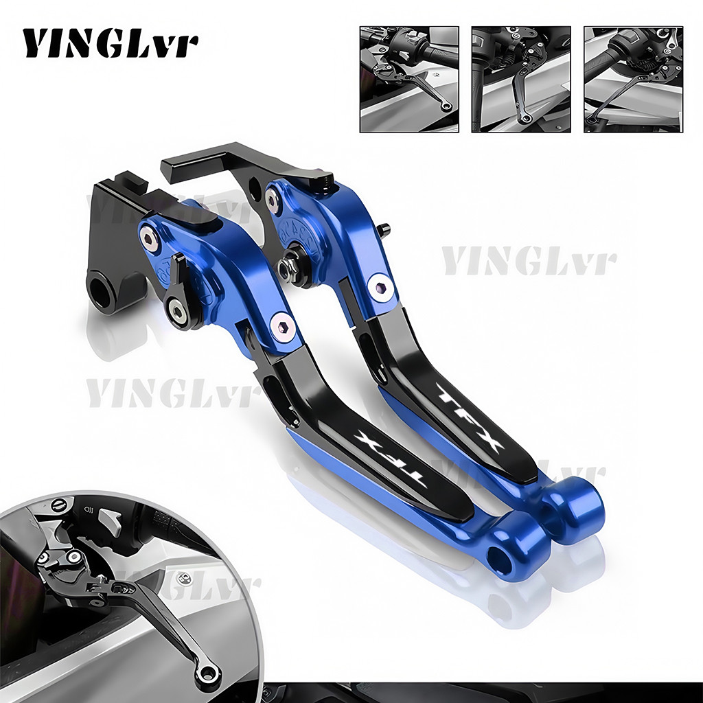 สําหรับYamaha TFX TFX150 2013-2023 อุปกรณ์เสริมรถจักรยานยนต์CNCอลูมิเนียมคลัทช์เบรคคันโยกเบรค