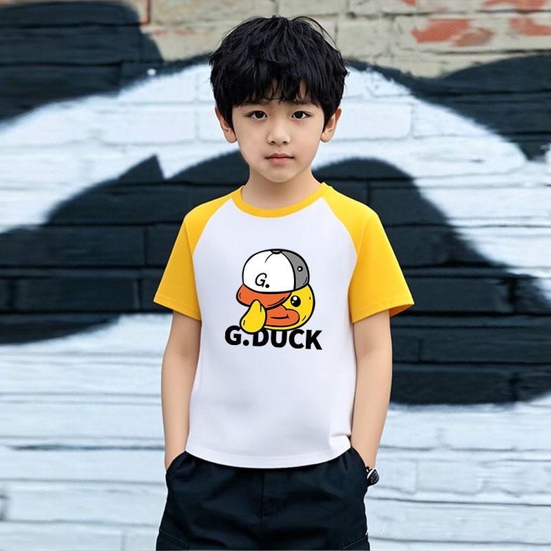 เสื้อยืดเด็กซีรีย์เป็ด เหมาะสำหรับวัย1-8ปี